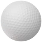 Image of a golf ball.