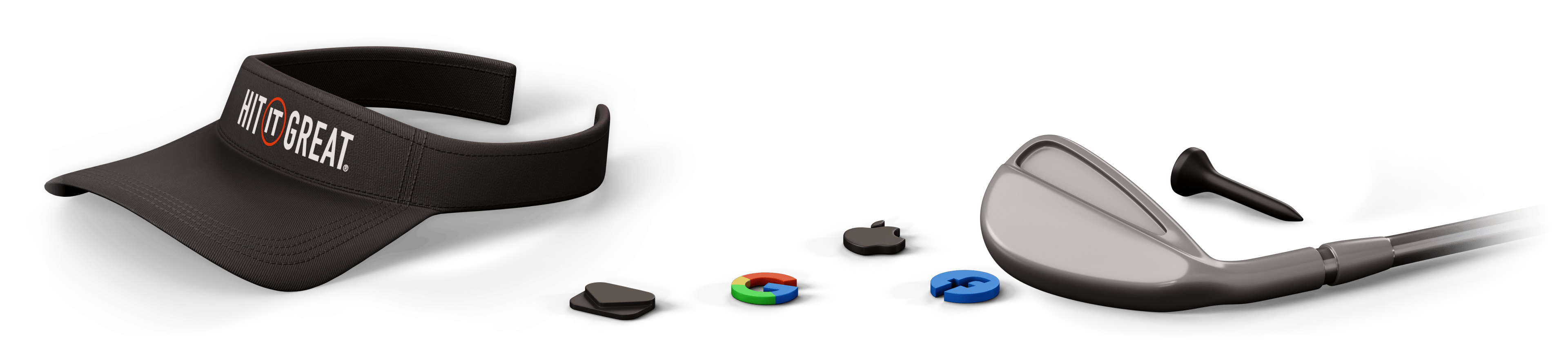 Image of accessories lying near the smartphones.
