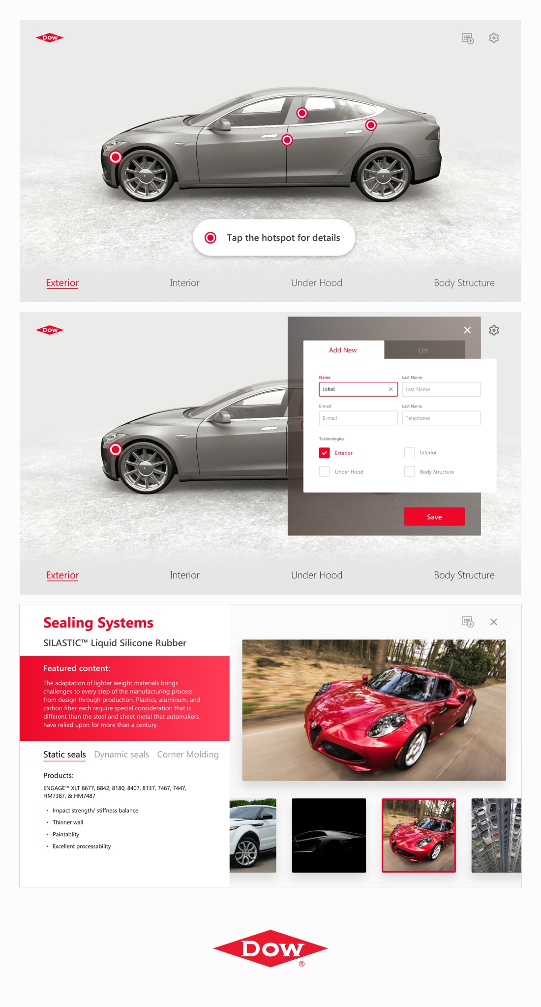 Dow Automotive Screenshot 1